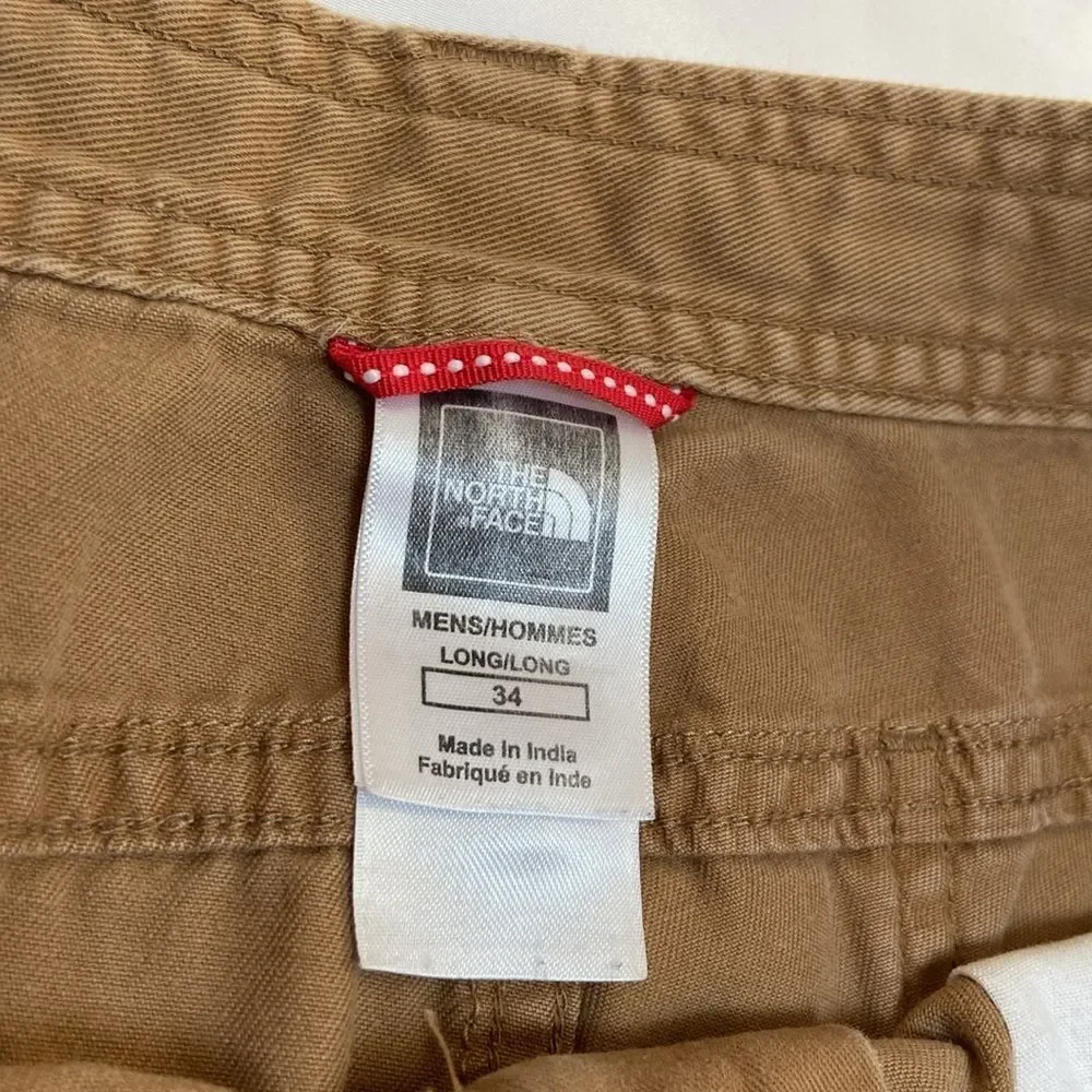 The North Face Tan Flat Front Shorts